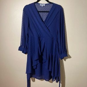 Aooksmery- Purple Midi Dress/Tunic